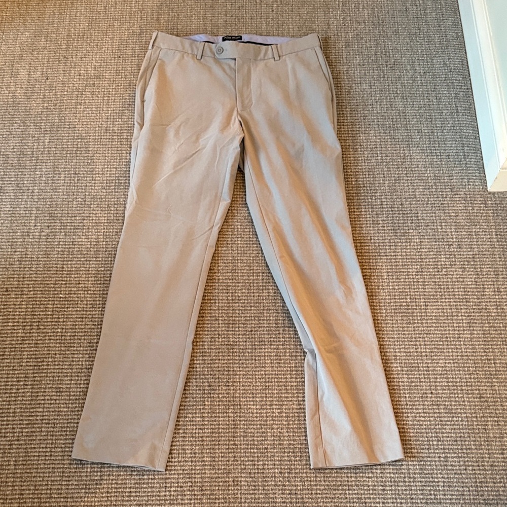 Peter Millar Men's Khaki Chinos